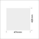 Vitre porte 474x426 mm Four Scholtes Big Cavity - C00282279, 482000031548 – Image 2