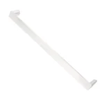 Poignée porte complète acier blanc laqué 390mm four CANDY - 41017394