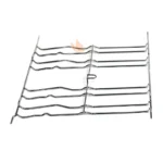 Support de grilles gauche en acier chromé Four Whirlpool Bauknecht - 481010449309 – Image 2